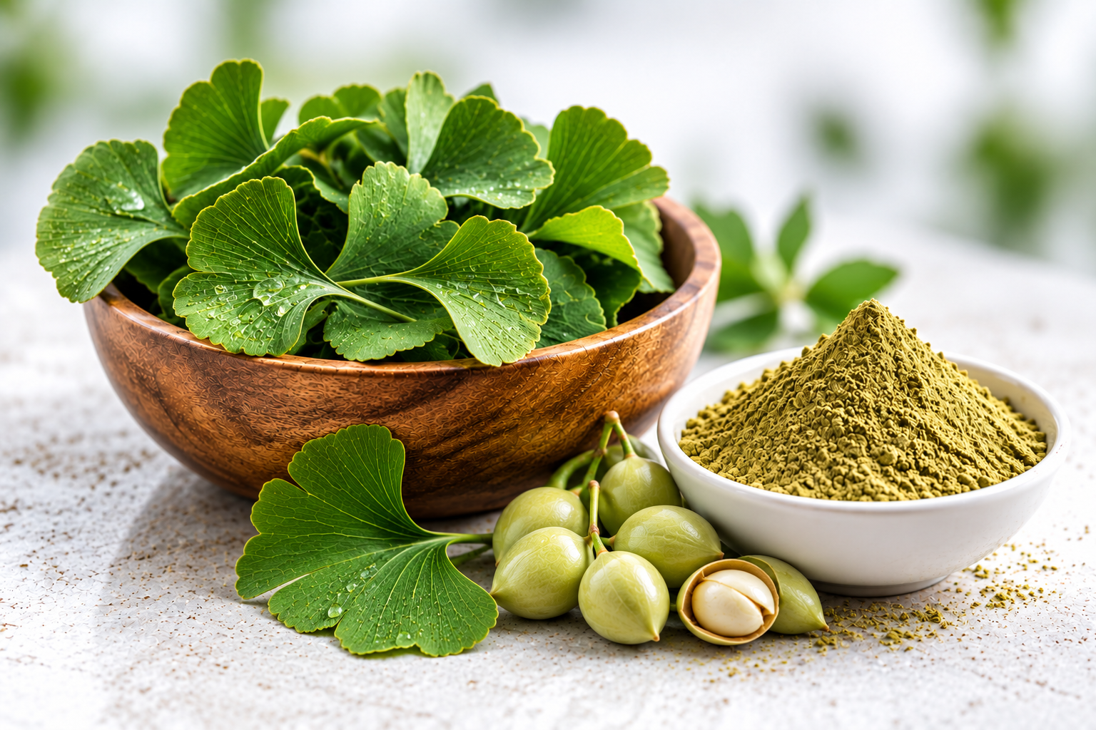 Ginkgo Biloba Extract – chiết xuất từ lá Bạch Quả cho sức khỏe não bộ